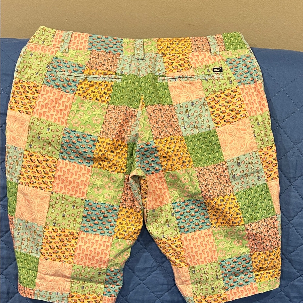 Vineyard Vines Multicolor Patchwork Shorts - image 4
